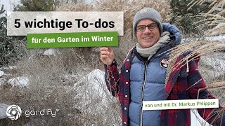 Jetzt nicht verpassen – 5 wichtige Garten ToDos im Winter  mit Frostschutz und Schutzanstrich [upl. by Haines155]