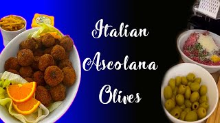 Free Recipe Italian Ascolana Olives [upl. by Zoie]