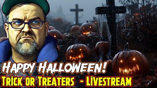 Halloween Night Live  2nd Annual Trick or Treater Livestream [upl. by Sellig665]