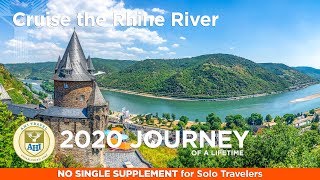 AHI Travel  Cruise the Rhine River aboard the MS Amadeus Star [upl. by Ahsenahs]