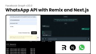 WhatsApp API with Remix and Nextjs send and receive messages [upl. by Brunella204]