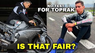 REVEALED The Reason Why Toprak didnt Ride the BMW at Jerez Test [upl. by Brucie236]