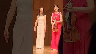 Vitali Chaconne in G minor  비탈리 샤콘느  Violinist Dami Kim Pianist Youngsun Jin  바이올리니스트 김다미 진영선 커튼콜 [upl. by Noreg]