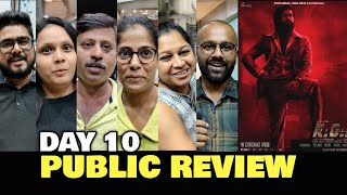 KGF Chapter 2 PUBLIC REVIEW  Day 10  Second Saturday  Yash Srinidhi  FilmiFever [upl. by Mir]