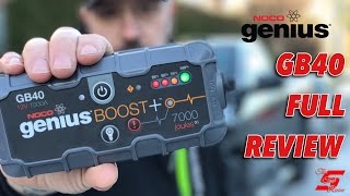 NOCO Genius Boost GB40 Unboxing and Review [upl. by Edlitam]