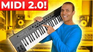 KORG KEYSTAGE MIDI 20 Controller SURPRISING FEATURES [upl. by Fabrienne647]