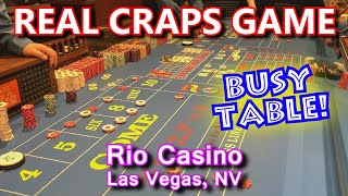 GUY COLORSUP 2500  Live Craps Game 42  Rio Casino Las Vegas NV  Inside the Casino [upl. by Gora]