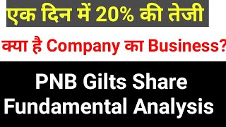 PNB Gilts Share Latest News Today Pnb gilts share Fundamental analysis Pnb gilts Share news today [upl. by Androw]