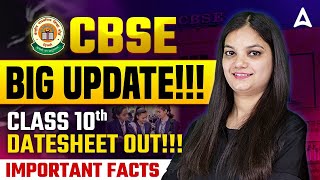 CBSE Board Date Sheet 2025 Out 🚨  CBSE Latest News  Class 10 and 12th Board Exams Schedule out 🤯 [upl. by Ybloc]