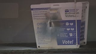 FBI investigating after ballot box fire incidents in Vancouver and Portland appear to be linked [upl. by Sousa648]