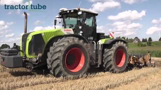 Claas Xerion 5000 mit Alpego Tiefengrubber [upl. by Ponce]