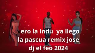 vero la indu ya llego la pascua remix jose dj el feo 2024 [upl. by Camila]