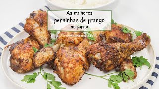 As melhores perninhas de frango no forno [upl. by Eltsirk652]