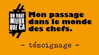 OVMQC  Mon passage chez les chefs témoignage [upl. by Aiciruam180]