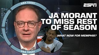 SURPRISING Ja Morant to undergo seasonending surgery  Woj  NBA Today [upl. by Jaquiss]