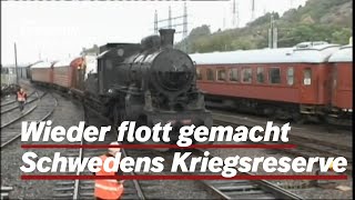 Schwedens Kriegsreserve Dampf nach fünf Jahrzehnten Stillstand  EisenbahnRomantik [upl. by Hyacinthe]