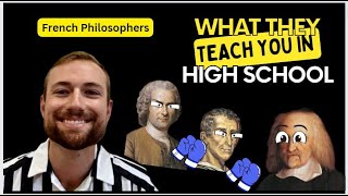 French Philosophers vs English Philosopher French Enlightenment thinkers [upl. by Ogait]