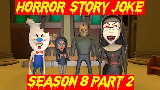 Season 8  Part 2  Lateefa Family  Horror Story  Jeff The Killer  Granny Grandpa  डरावनी कहानी [upl. by Robi]