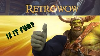 RETRO WOW INSTANT 60  World of Warcraft Private Server Reviews [upl. by Emmott]