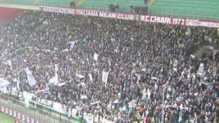 Milan  Spezia 31 7000 tifosi spezzini a San Siro 15114 Coppa Italia [upl. by Nnairda42]