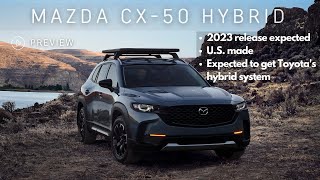 New Mazda CX50 Hybrid Everything you need to know [upl. by Amsden]