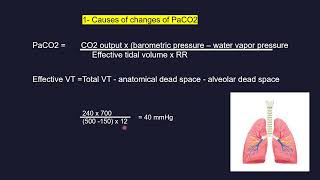 Key formula of PaCO2 [upl. by Clive]