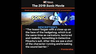 quotSonicquot  CCXP 2018 Lost Trailer Descriptions detentesonicpistas sonic sonicmovie ccxp2018 [upl. by Nnairda703]