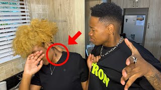 Hickey Prank On Boyfriend Gets Heated [upl. by Benisch419]