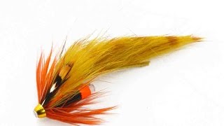 Salmon fly tying lesson step by step how to tie the  Beiss fly [upl. by Saimerej58]