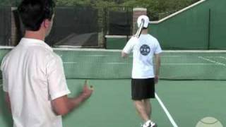 Tennis Serve Progressions Step 2 Weight Transfer  Swing [upl. by Larrad38]