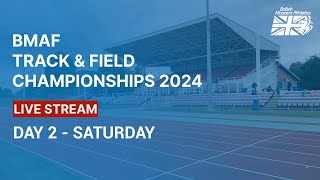 LIVE  British Masters Athletics Track amp Field Championships 2024  Saturday [upl. by Gefell674]