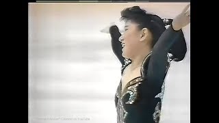 伊藤みどり Midori Ito 1990 Worlds Halifax Free Skating  Scheherazade [upl. by Lain]