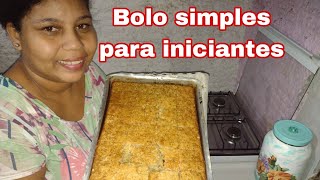 Bolo simples de trigo fofinho fácil e rápido para iniciantes na cozinha [upl. by Asyla887]