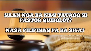 IS NONDISCLOSURE OF THE LOCATION OF AN ACCUSED IN A CRIME PUNISHABLE THE PASTOR QUIBOLOY CASE [upl. by Ijat]