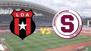 🔴ALAJUELENSE vs SAPRISSA EN VIVO  RECOPA DE COSTA RICA  FINAL⚽️ [upl. by Em]