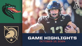 Game Highlights UAB at Army October 12 2024 [upl. by Genaro118]