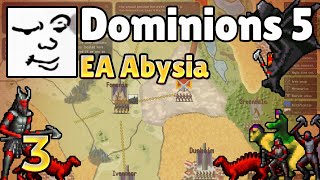 Dominions 5  EA Abysia Turn 79  Mu Plays [upl. by Lang604]