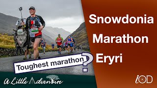 Snowdonia Marathon Eryri  The Hardest UK Road Marathon [upl. by Nirat269]