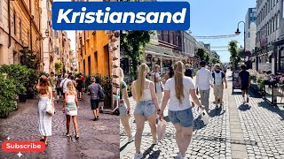 Kristiansand Walking Tour  Southern Norway [upl. by Anett]