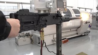 SimFire Replica Browning M2 HB 50 CAL Machine Gun  Explained and Fired [upl. by Lorrayne]