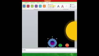 Make this Awesome space animation in Powerpoint [upl. by Niattirb]