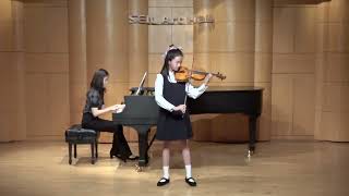 형지빈 T A Vitali Chaconne in G minor Universal Harmony Concours 2nd place 20240518 Jibin Hyung [upl. by Merete]