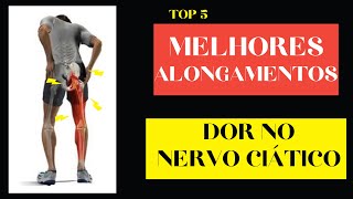 Top 5 Alongamentos para a Síndrome do Piriforme [upl. by Arelc]