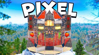 PIXEL ONLINE  OFFLINE rust base design  80 ROCKET [upl. by Donal]