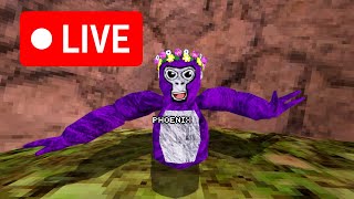 GORILLA TAG LIVE  Minigames amp Codes [upl. by Oilcareh744]