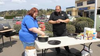 Tacoma RV CenterDutch Oven Cooking with Jim Episode 2 Cheesy Hash Brown Potato Casserole [upl. by Einnad]