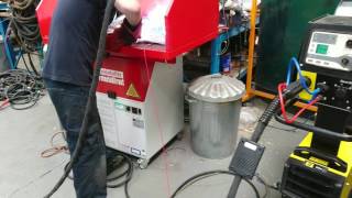 Aluminium MIG Welding Test with ESAB MIG Welder amp Push Pull Torch [upl. by Nevuer]