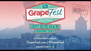 GrapeFest 2019  A Texas Wine Experience [upl. by Llaccm]