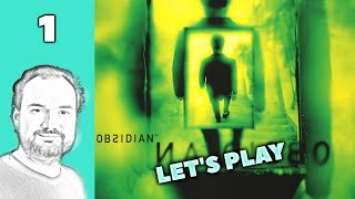 Lets Play Obsidian 1997  Part 1  Blind Retro Puzzle Gameplay [upl. by Etennaej]