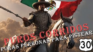 Los 30 PUROS CORRIDOS PERRONES 💥 \ Puras Perronas Para Pistear Mix [upl. by Savvas]